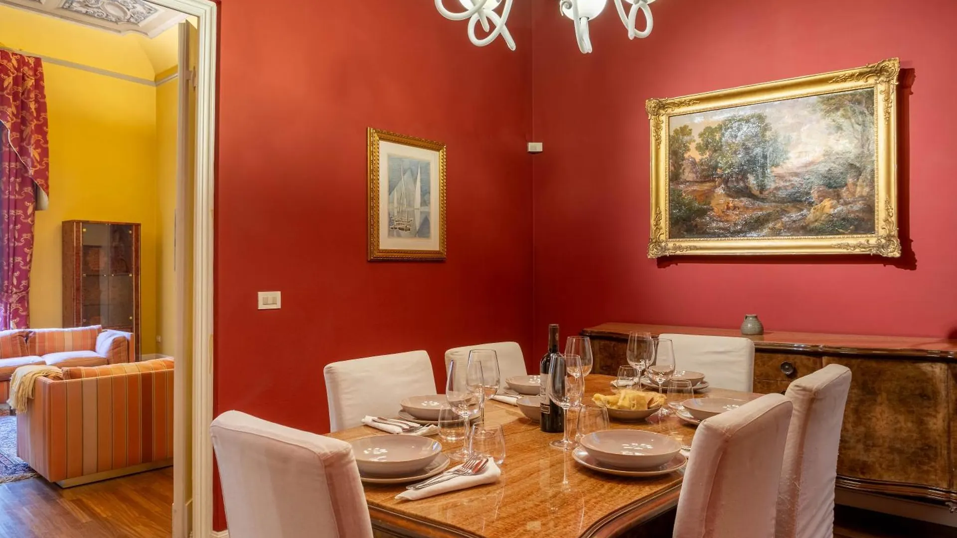 Royal Mansion Of Prince Tommaso Corsini Florence Apartment